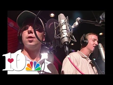 WBIR Vault: Peyton Manning and Kenny Chesney record "Whatever It Takes" (2003)
