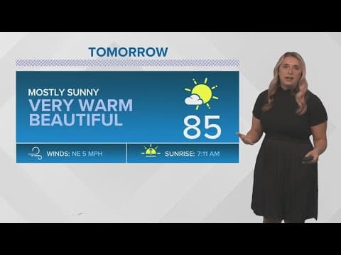 New Orleans Weather: Patchy fog possible Sunday morning, very warm and beautiful