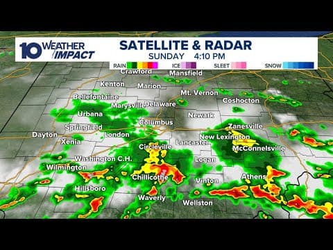 Tracking storms moving through central Ohio | July 27, 2025