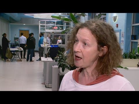 Protest at Potomac Yard pop-up event