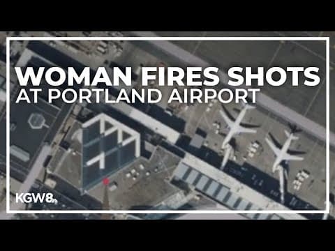 Shots fired at Portland airport: Woman faces 4 attempted murder charges