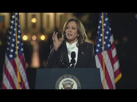 Kamala Harris supporters travel from around country to DC for 'closing argument'