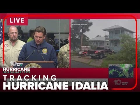 Gov. DeSantis gives update on Hurricane Idalia aftermath