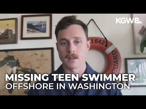 2 adults rescued, teen missing after swimming offshore in Washington
