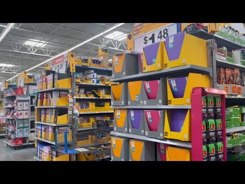Comparing prices to save money on back-to-school shopping