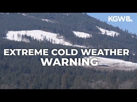 Columbia River Gorge braces for cold, wind chills near-single digits