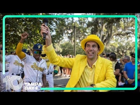 Savannah Bananas bringing eclectic brand of baseball to Tropicana Field next year