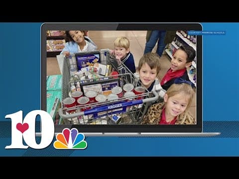 Primrose Schools donate to Second Harvest