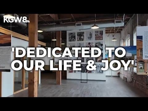 Pop-up museum in Portland kicks off 'Black, Black History Month'