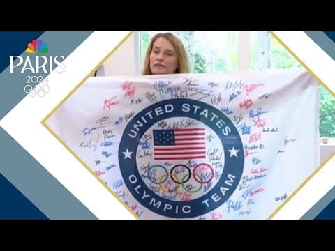 Olympia massage therapist helping with Team USA's wrestlers at Paris Olympics