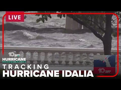 Tracking the Tropics: Bayshore and Mahaffey start the morning submerged