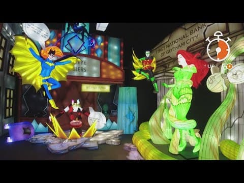 DC Themed 'Universe of Light' at Gaylord Texan