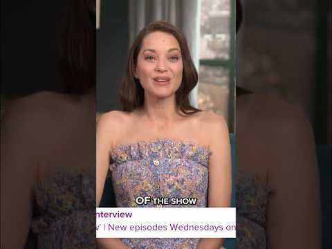 Oscar winner Marion Cotillard discusses joining 'The Morning Show'