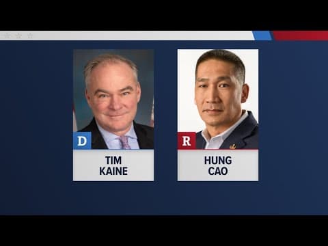 Virginia Decides: US Senate Candidates Tim Kaine and Hung Cao Full Interviews
