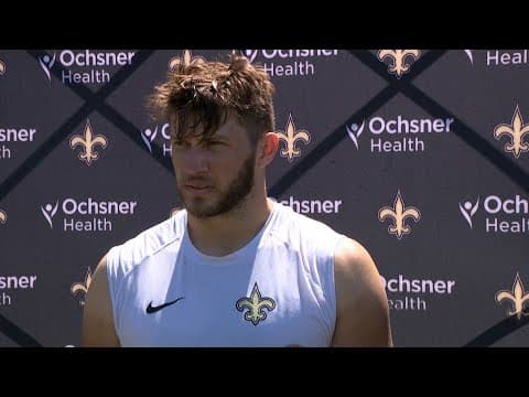 New Orleans TE Foster Moreau on what he likes about Saints' new offensive direction