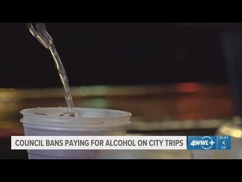New Orleans City Council bans paying for alcohol on city trips