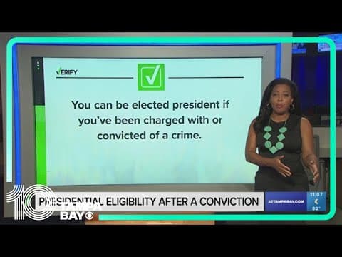 Yes, convicted felons can run for president