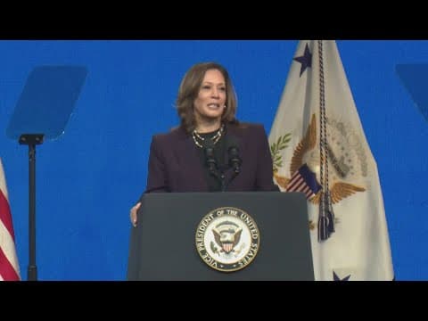 VP Kamala Harris gives keynote speech at AFT National Convention