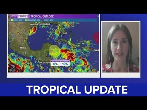 Monday evening tropical update: Several systems in the tropics