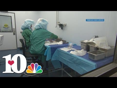 Tennessee breaks organ donation records, as more than 100,000 people wait for transplants