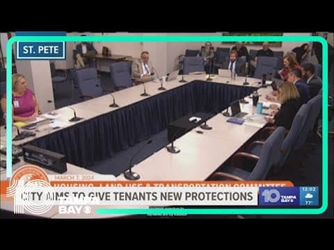 St. Pete proposes tenants' protections after 'Bill of Rights' repealed