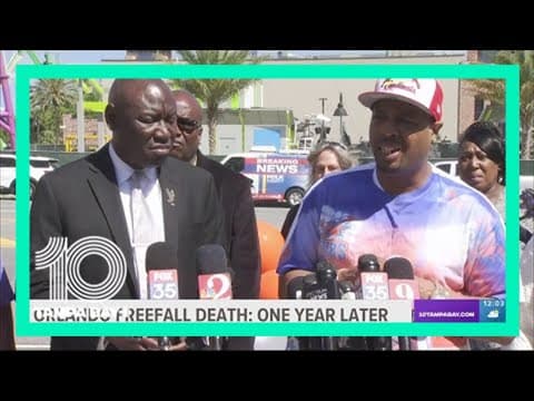 Family of Tyre Sampson marks 1 year since his deadly fall from Orlando ride