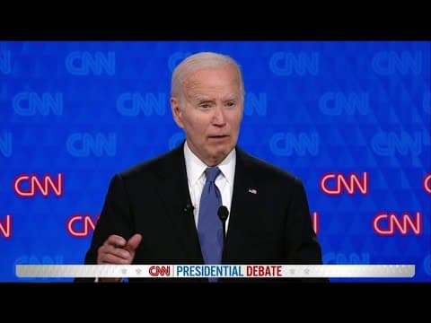 First 2024 Biden-Trump Debate: Joe Biden talks taxing rich to fund programs