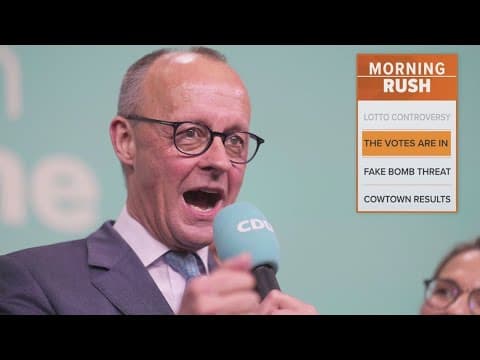 Germany's conservative party wins major electoral victory