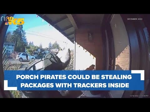 King County porch pirates could be stealing packages with trackers inside