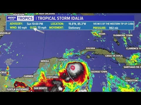 Sunday night tropical update