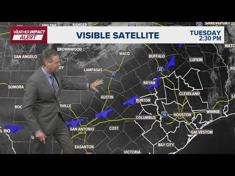 Thick plume of dust moving toward Houston, will make skies hazy