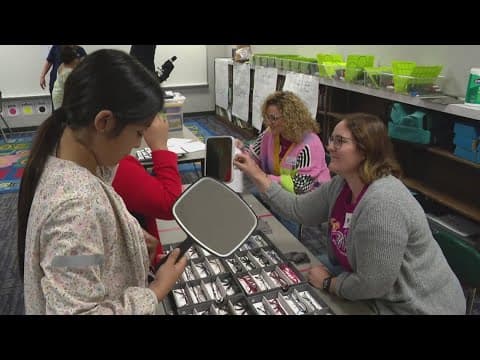Vision Van provides free glasses, screenings to kids at west Indy elementary school