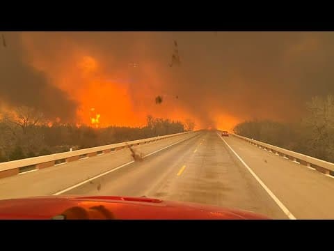83-year-old woman dies as a result of wildfires in Texas Panhandle