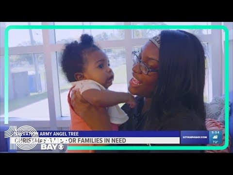 Salvation Army 'Angel Tree' provides Christmas gifts to families in need