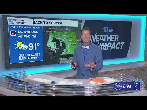 10 Tampa Bay Weather: August 11, 2025