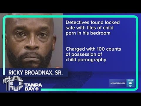 Middle school assistant teacher in Tampa facing child porn charges