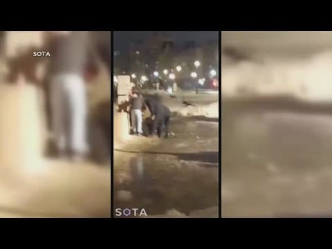 Memorial to Alexei Navalny, vocal critic of Putin, destroyed in St. Petersburg