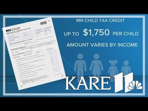 New Minnesota child tax credit now available