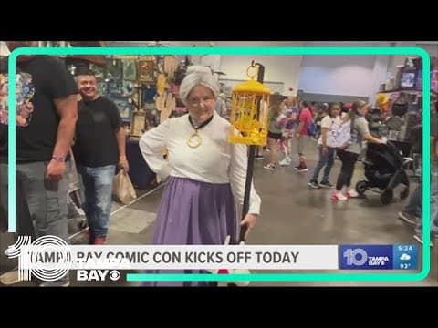 Tampa Bay Comic Con kicks off