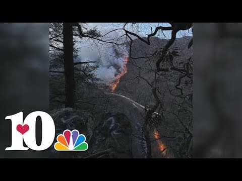Black Bear Fire on TN and NC state line grows to almost 1,200 acres
