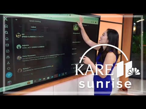 Speed climber breaks world record at Olympics