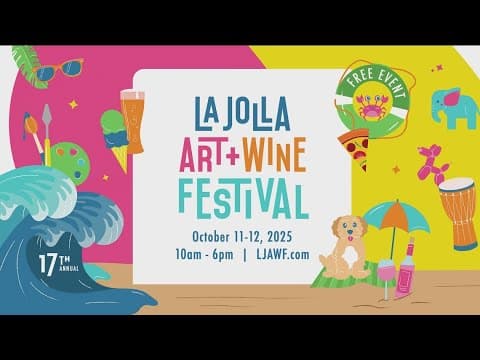 17th annual Art and Wine festival returns to La Jolla