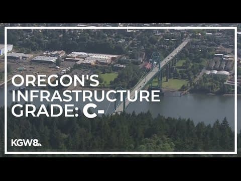 Oregon infrastructure ‘report card’ highlights need for improvements