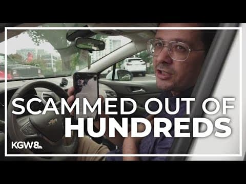 Portland Lyft driver scammed out of hundreds of dollars