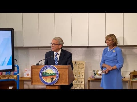 Gov. Mike DeWine announces new initiative to improve literacy skills in Ohio