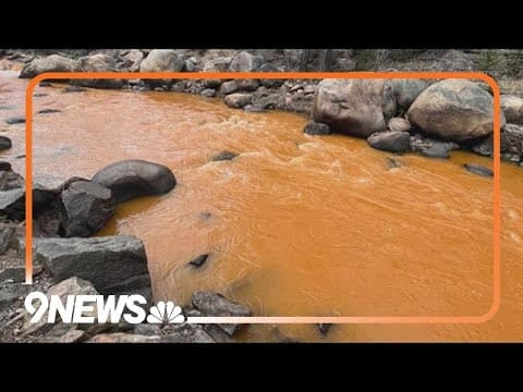 Latest Headlines | Discolored water in Clear Creek is not a public health issue, sheriff's office sa