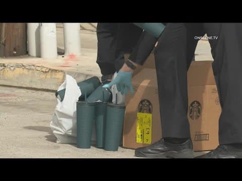 Thieves snatch Starbucks tumblers from Target; leads San Diego police on pursuit before crashing