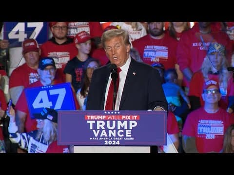 Donald Trump full speech at campaign rally in Warren, MI (Nov. 1)