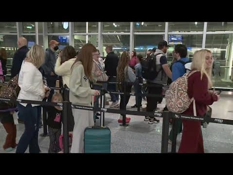 MSP Airport expects 52,000 travelers on Thursday for MEA weekend