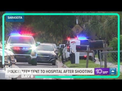 Police: Teen sent to hospital after shooting in Sarasota
